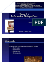 Referencias Bibliográficas (Clase 9 tema 4 2009)