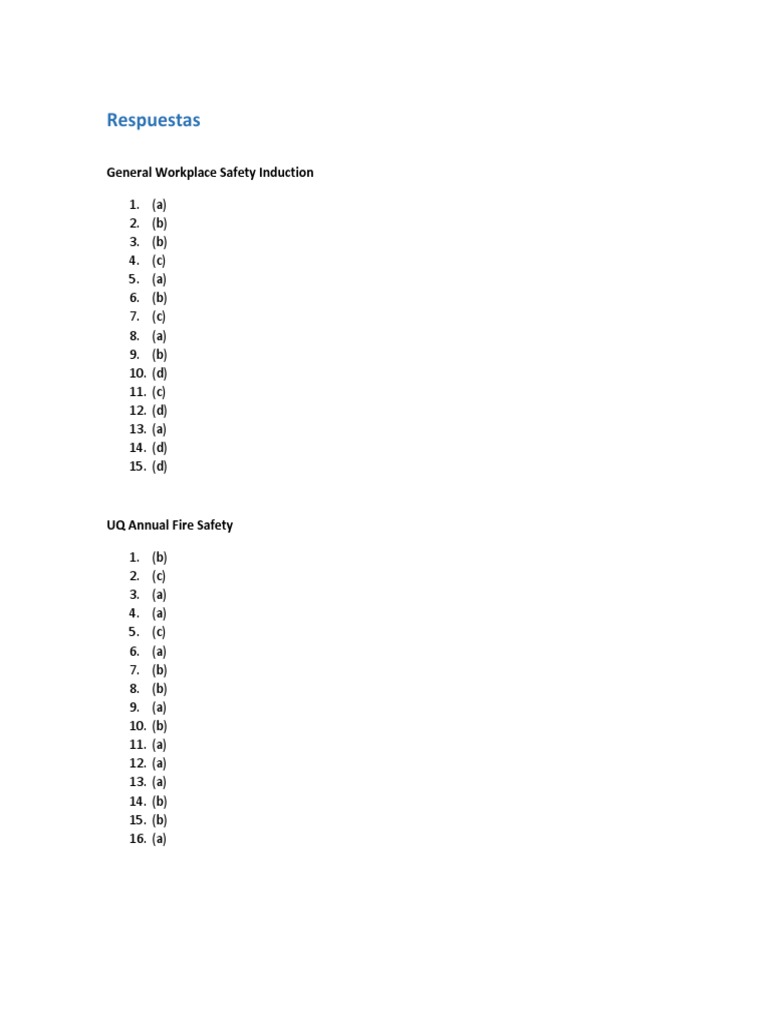Induction Safety Answers Summary | PDF | Technology & Engineering