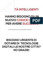 Le Città Intelligenti Hanno Bisogno Di Un Nuovo Codice Civico Per Avere Successo.