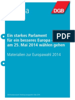 2014 Broschüre Europawahl
