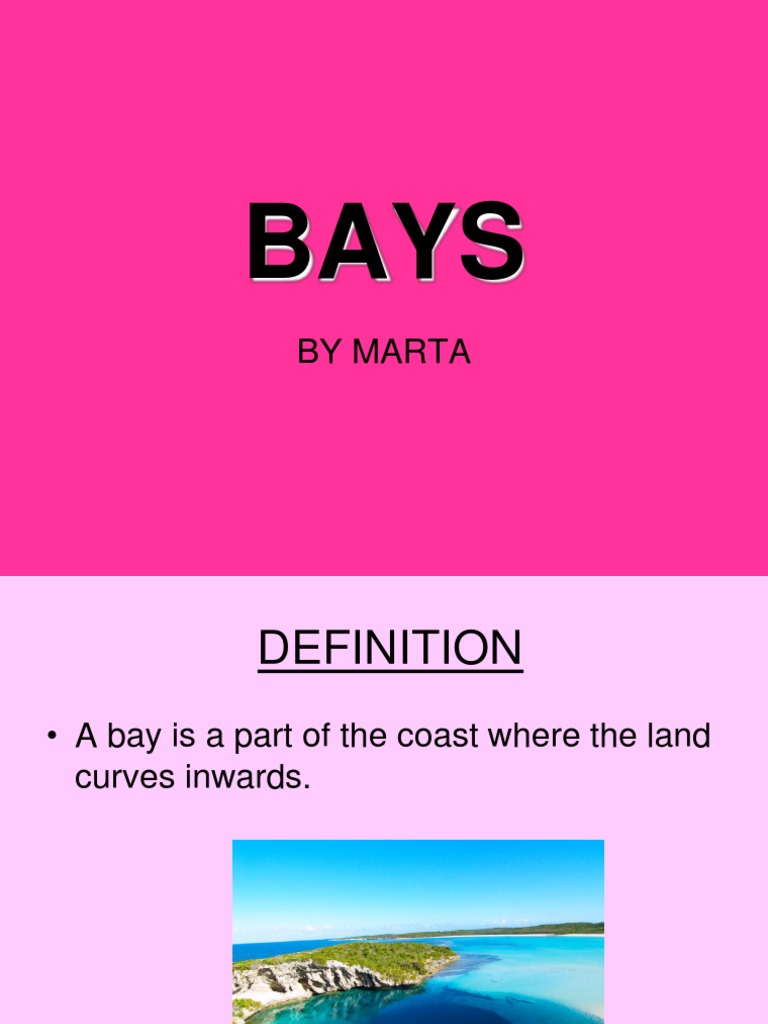 Understanding Bays: Formation and Importance | PDF