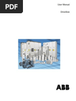 UserManual ABB Drive Size