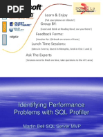 Identifying Performance Problems With SQL 2005 Profiler - Martin Bell