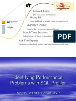 Identifying Performance Problems With SQL 2005 Profiler - Martin Bell