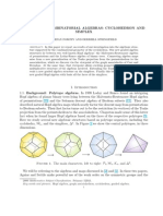 GEOMETRIC COMBINATORIAL ALGEBRAS