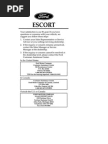 Diagrama Electrico de Ford Escort 97-2000