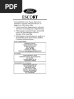 Ford Escort Wiring Diagram | PDF | Business