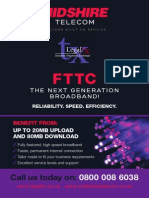 Midshire – FTTC – Telecoms Brochure
