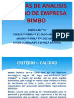 Unidad 3 Tecnicas de Analisis Interno de Empresa Bimbo Gestion Estrategica