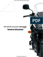 Suzuki v Strom Techncal Information Brochure