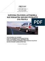 Ako Kupujete Polovan Automobil