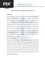 Download MacFarlane and another v Tayside Health Board 2000 2 AC 59 by LAW MANTRA SN214844282 doc pdf