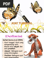 Ayat Tunggal Hantar