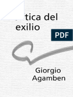 Agamben, Giorgio - Politica Del Exilio