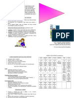 Tríptico Técnicas de Estudo