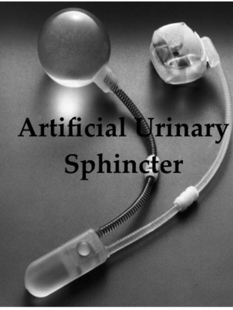 Artificial Urinary Sphincter Case Report PDF Urinary Incontinence