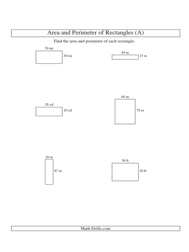 2014.03.27 Area & Perimeter - Yellow & Red Group | PDF