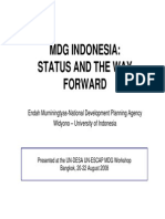 Indonesia Mdg Overview Bnk