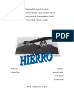 Trabajo de Hierro