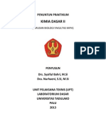 PDF Penuntun Praktikum Kimia Dasar II Jurusan Biologi F MIPA1