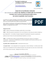 Communique - Sortie Du Partenariat Public-Prive Du Centre Hospitalier Sud-Francilien - 26 Mars 2014