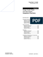 Design Guide Plates and Data Sheets:: Outpatient Pharmacy