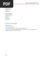 Download Banana Art Exhibition Application Form by Banana Art Exhibition SN214872042 doc pdf