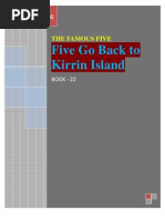 Download Famous Five 22 Five Go Back to Kirrin Island by Murugesh SN21487333 doc pdf