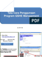 Presentation QSHE Management