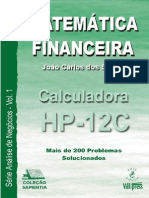 Matemática Financeira Com HP 12C - Joao Carlos Dos Santos