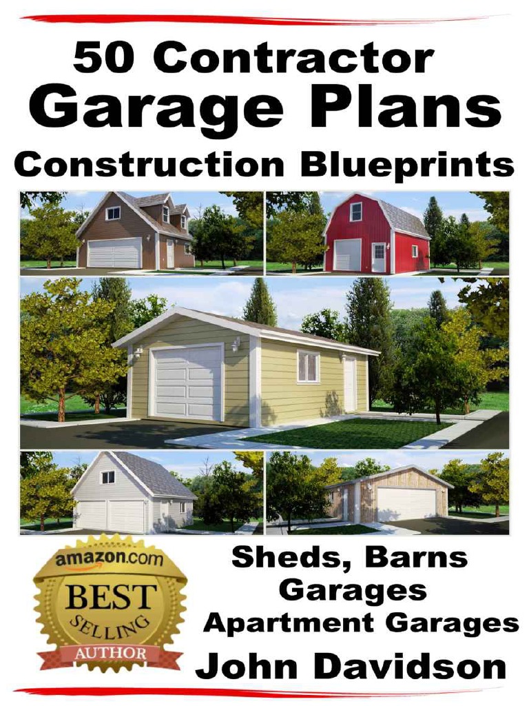 50 Contractor Garage Plans Construction | PDF | Framing (Construction ...