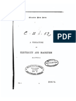 A Treatise on Electricity and Magnetism, Vol I, J C Maxwell