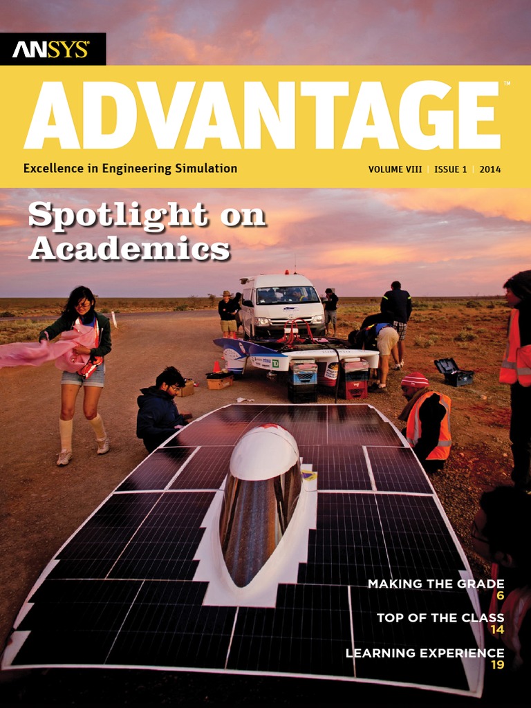 ANSYS Advantage V8 I1 - 2014 | PDF | Simulation | Computational Fluid ...