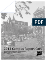 CONNSACS' 2012 Campus Report Card