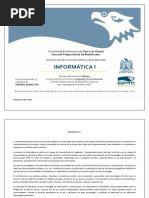 INFORMÁTICA I