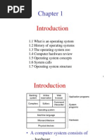 Operating Systems Chapter-01