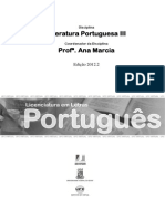 Literatura Portuguesa III - Impresso - Total