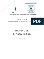 Manual de Bioseguridad UNT