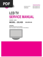 9619 LG 22LH20 Chassis LA92A Televisor LCD Manual de Servicio