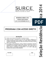 Prova Acesso Direto_2014