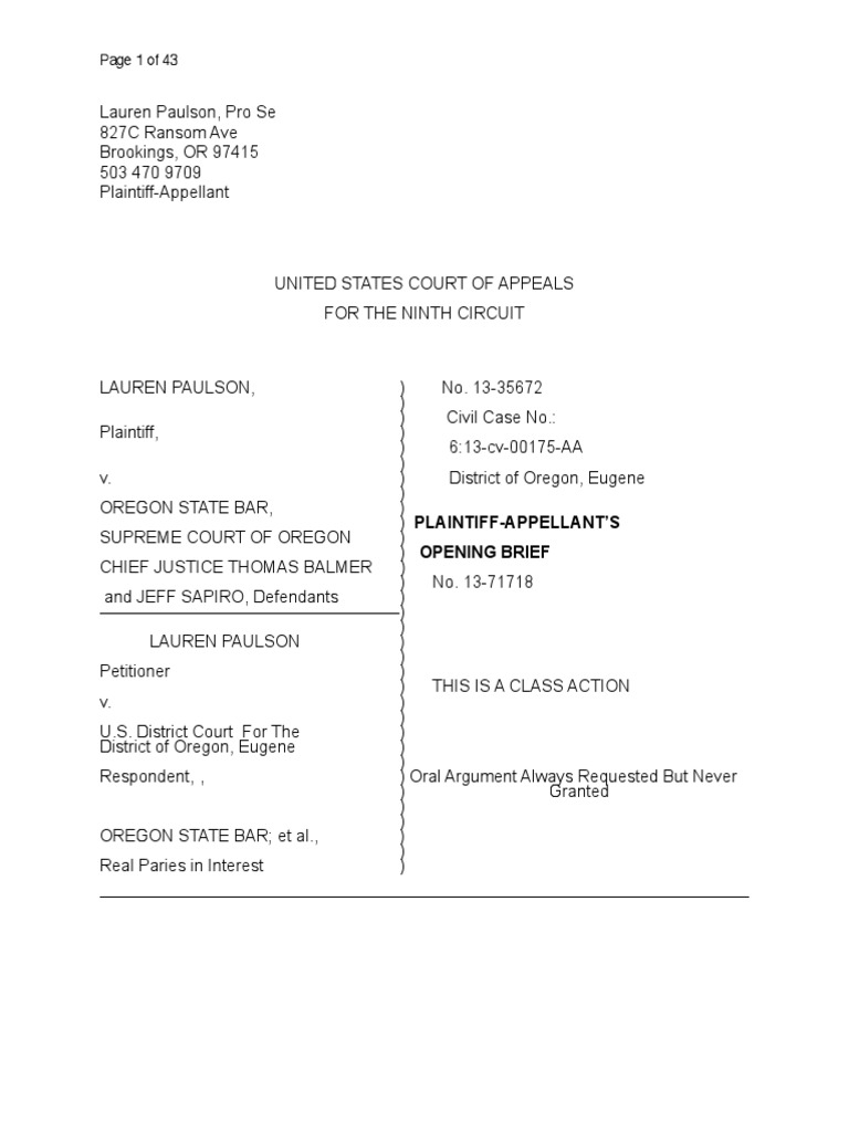 Bad Judges and Bad Law in Ninth Circuit Briefx PDF Sovereign