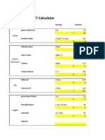 Keto Diet Cal Macro Calc