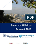 Recurso Hidricos Panama 2011