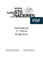 Homiletica 1a Parte - El Sermon