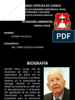 RONALD COASE Economía Ambiental