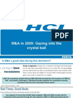 M&a in 2009