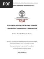 OLIVEIRA. O Sistema de Informação de Mário Cesariny...
