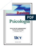 Revista Psicología 2003