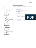 Jay Dave Flowchart Assignment