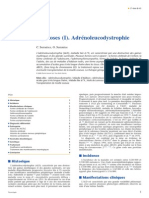 Lipidoses (I) - Adrénoleucodystrophie